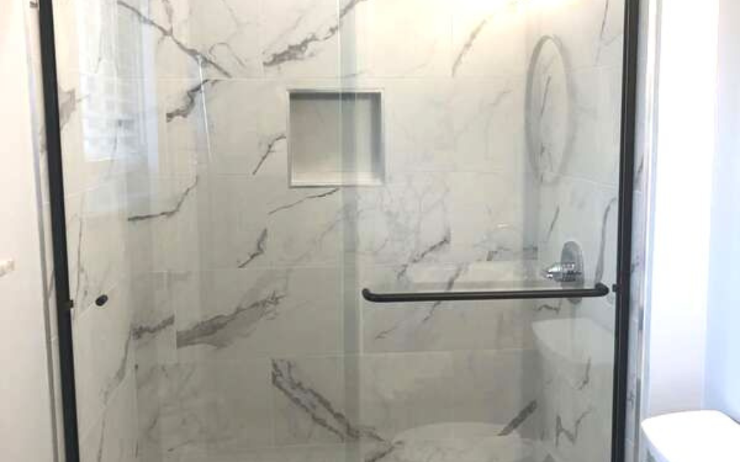 Experience a Remarkable Transformation with Glass Shower Door Installation in Independence, KY
