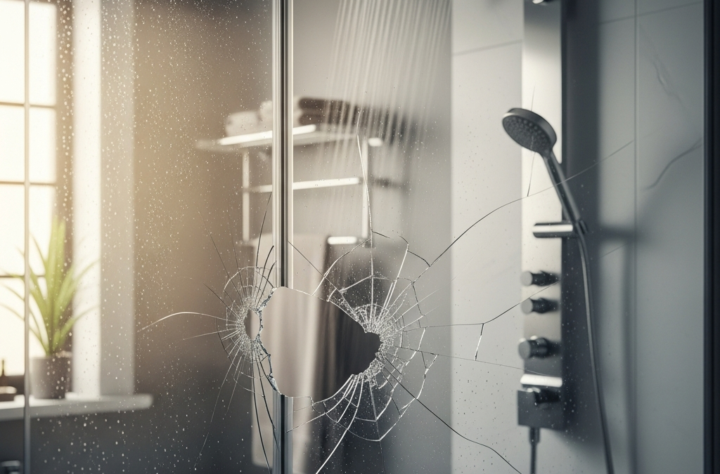 shower glass repair Union KY